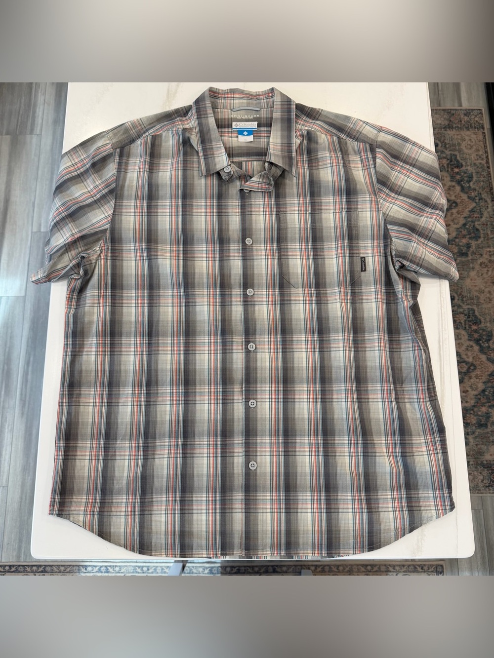 Columbia Men’s Rapid Rivers Short Sleeve Shirt - XL